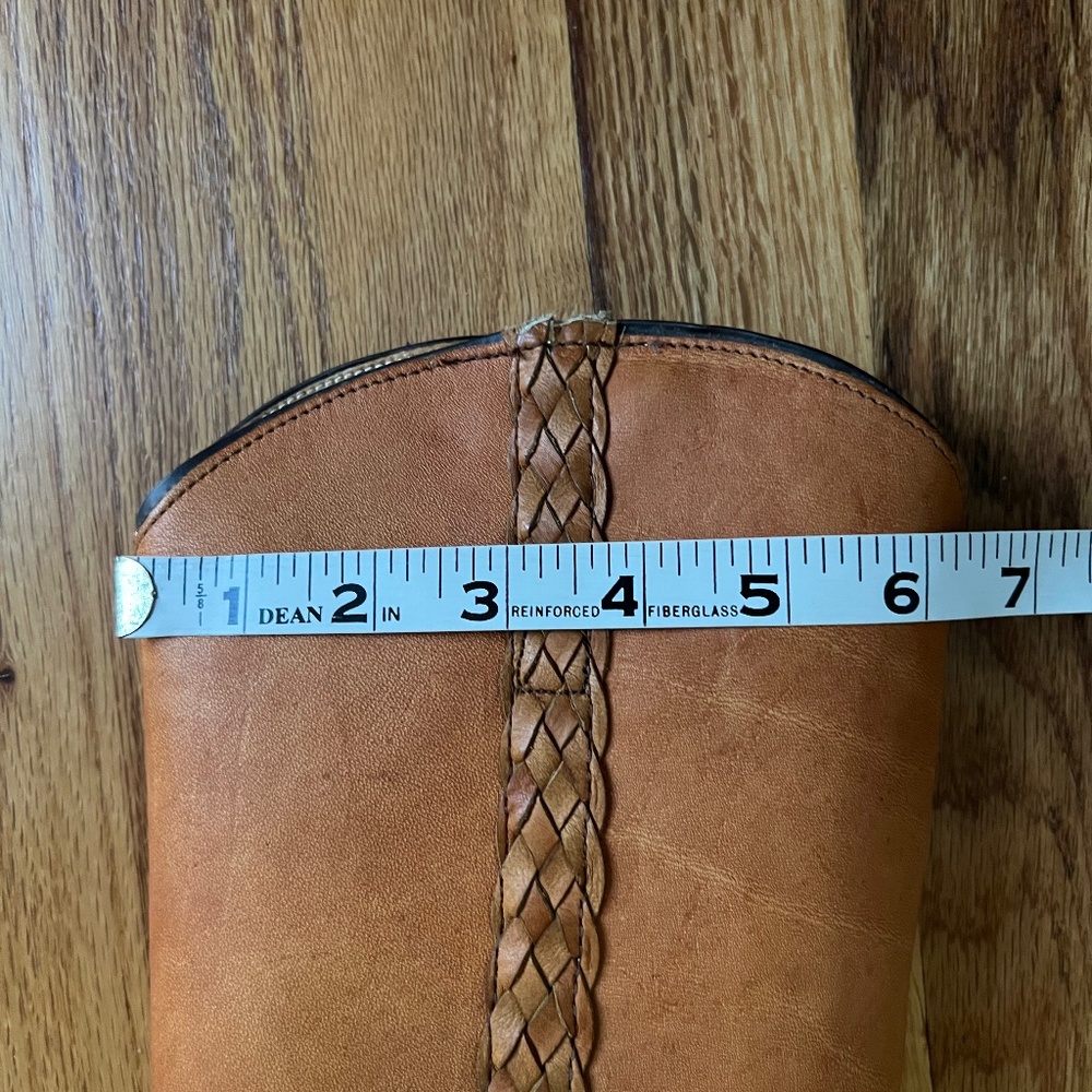 Vintage Frye western cowgirl tall boots,black label w/box womens size 7B USA. - Picture 4 of 16